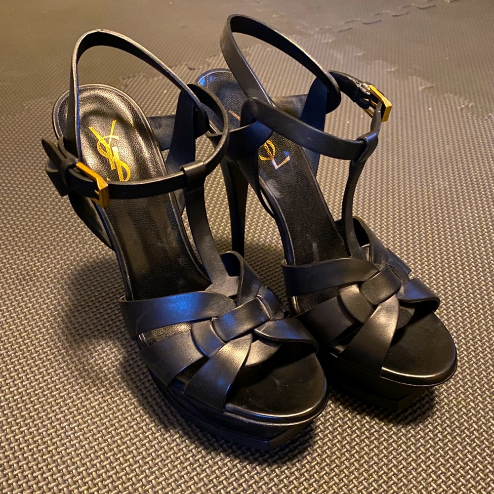 Yves St Laurent strappy sandals